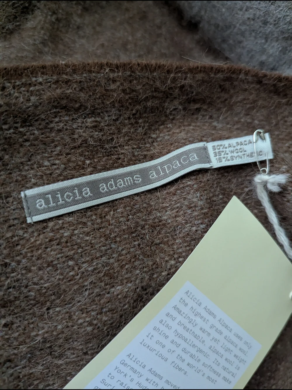 Alicia Adams Alpaca Glamper Throw